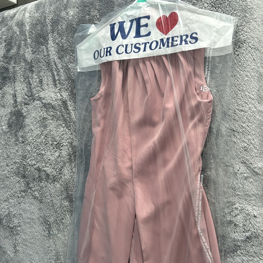 Baby Girl Mom 🥰 Riya Maxi Jumpsuit in Rosewood - Picture 7 of 10